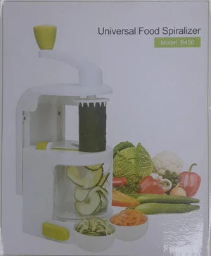 عرض رمضاني 🕌خاص بخصم❤️% 30Universal Food Spiralizer – Vegetable Spiral Cutter for Zucchini Noodles, Veggie Pasta & Healthy Meal Prep