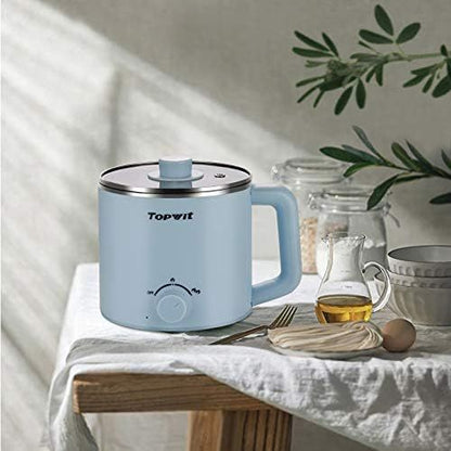 عرض رمضاني 🕌خاص بخصم❤️% 30-Mini Electric Hot Pot with Lid – Travel Cooking Pot