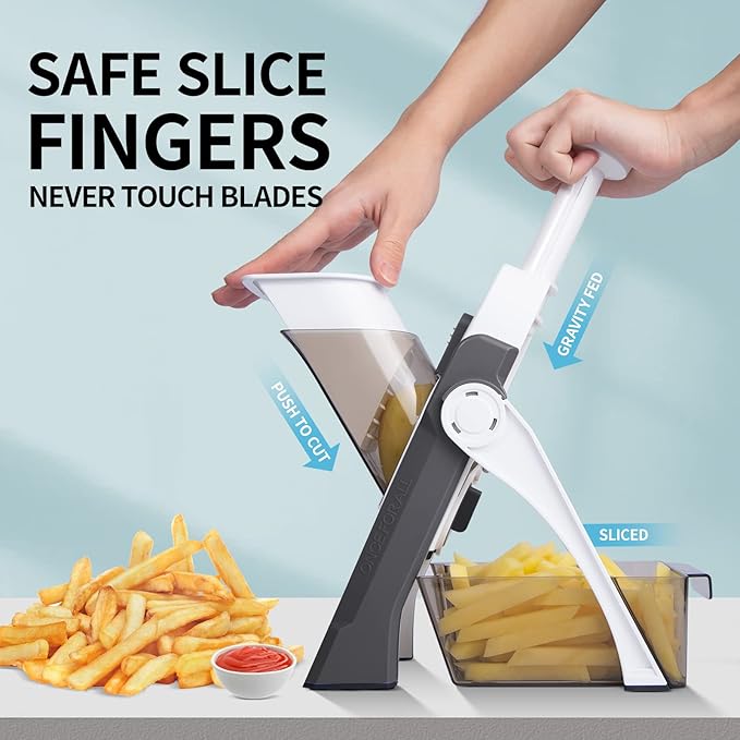 Ramadan Special – 4-in-1 Adjustable Vegetable Chopper | Cut, Slice & Dice 50% Faster Before Iftar