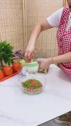 Rechargeable Wireless Vegetable Chopper