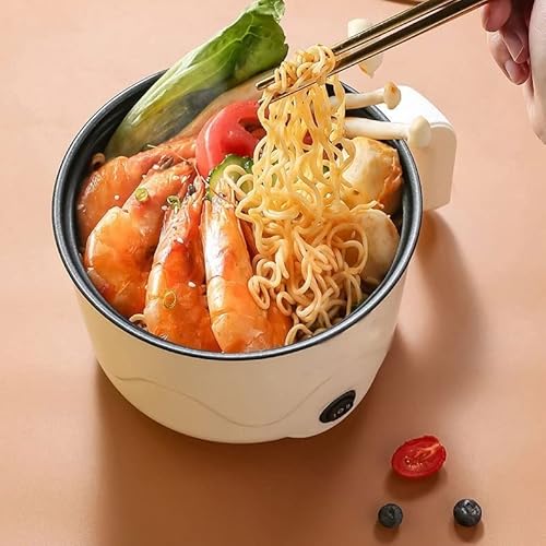 عرض رمضاني 🕌خاص بخصم❤️% 30-Mini Electric Hot Pot with Lid – Travel Cooking Pot
