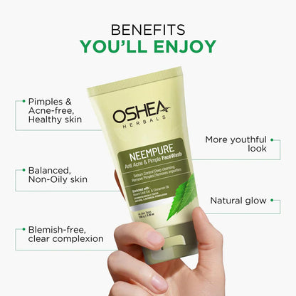 Oshea Herbal Neempure Face Wash for Acne &amp; Pimples