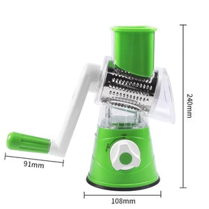 Table Top Drum Grater – Vegetable Slicer with Stainless Steel Blades