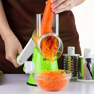 Table Top Drum Grater – Vegetable Slicer with Stainless Steel Blades