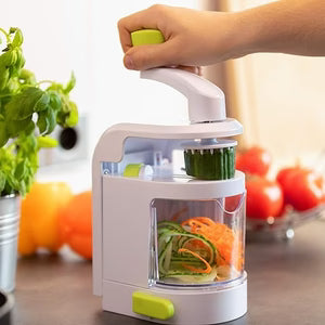 عرض رمضاني 🕌خاص بخصم❤️% 30Universal Food Spiralizer – Vegetable Spiral Cutter for Zucchini Noodles, Veggie Pasta & Healthy Meal Prep